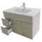 Floating Bathroom Vanity, Modern, 33